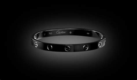 mens black cartier love bracelet